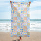 Jetset Tiles Beach Towel