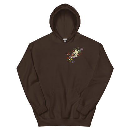 Global Floral Hoodie