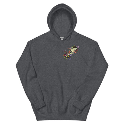 Global Floral Hoodie