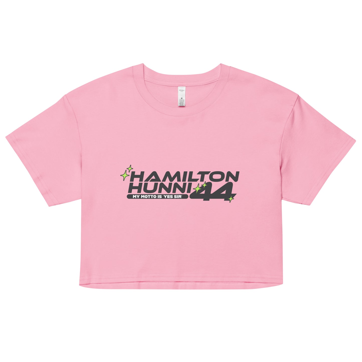 Lewis Hamilton Y2K Baby Tee