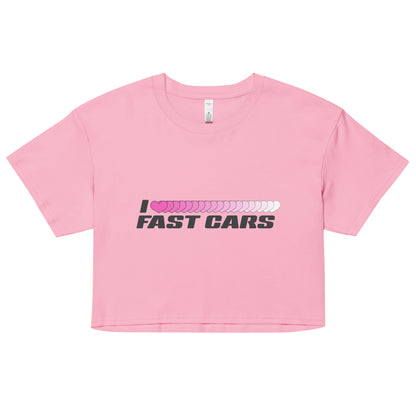 I Love Fast Cars Y2K Baby Tee