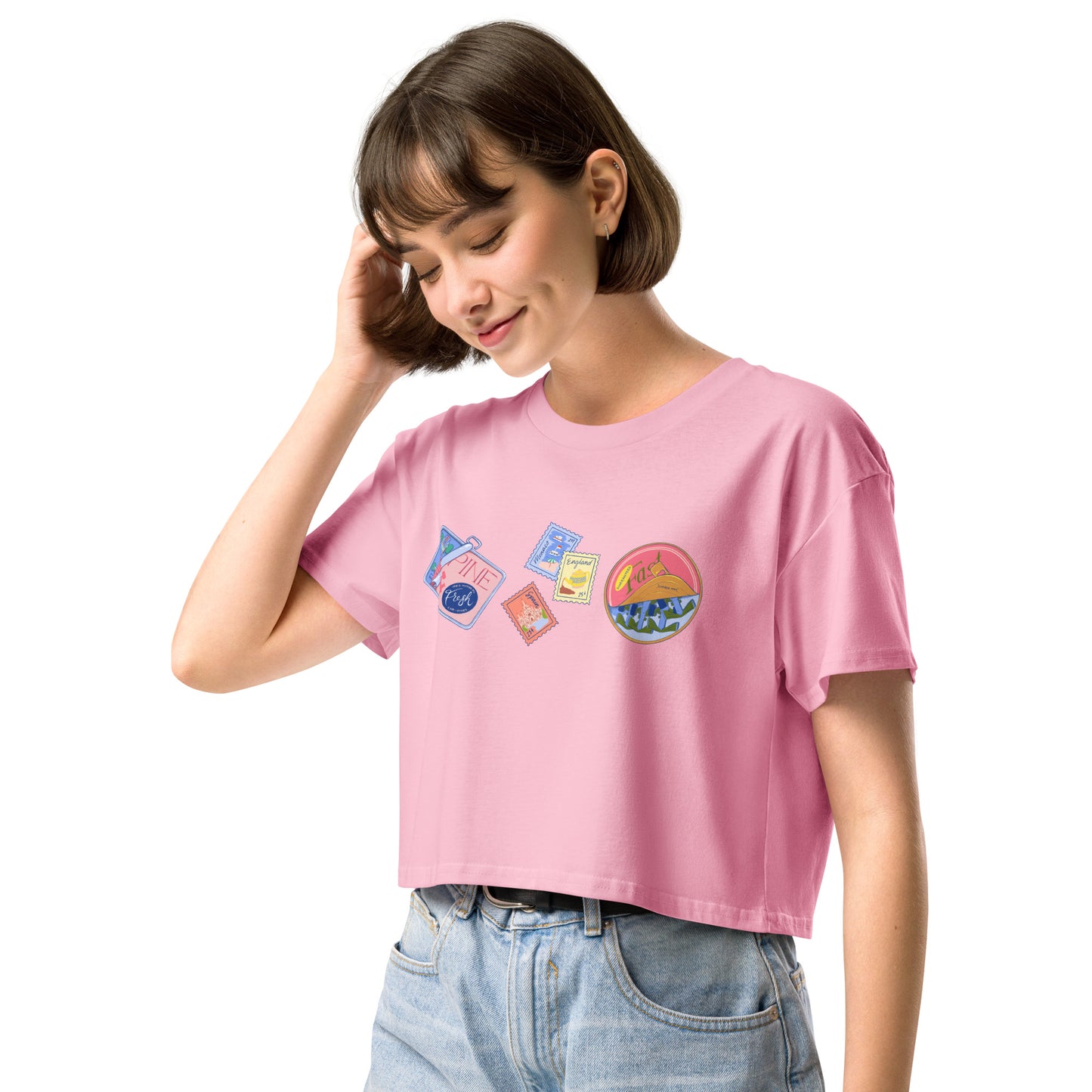 Jetset Summer Cardines Crop Tee