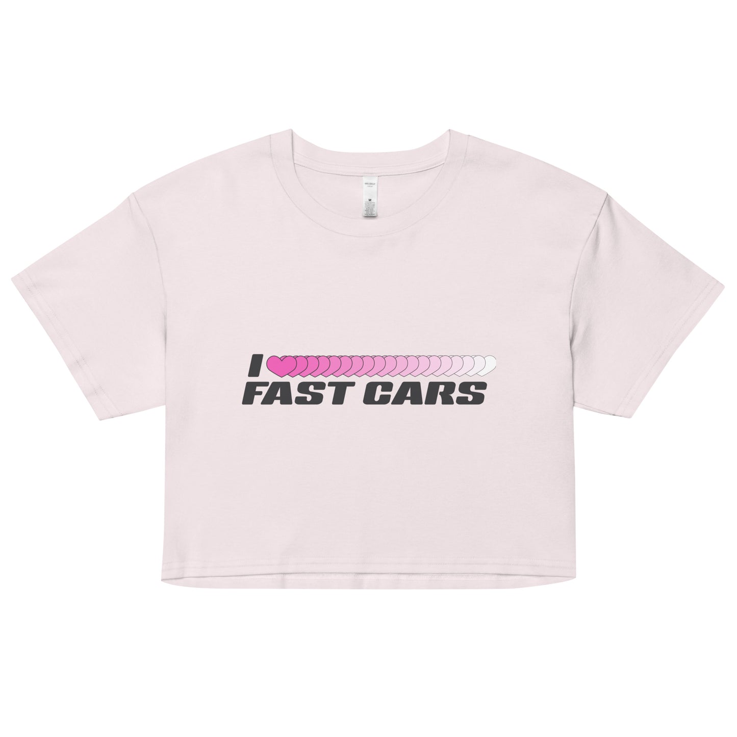 I Love Fast Cars Y2K Baby Tee