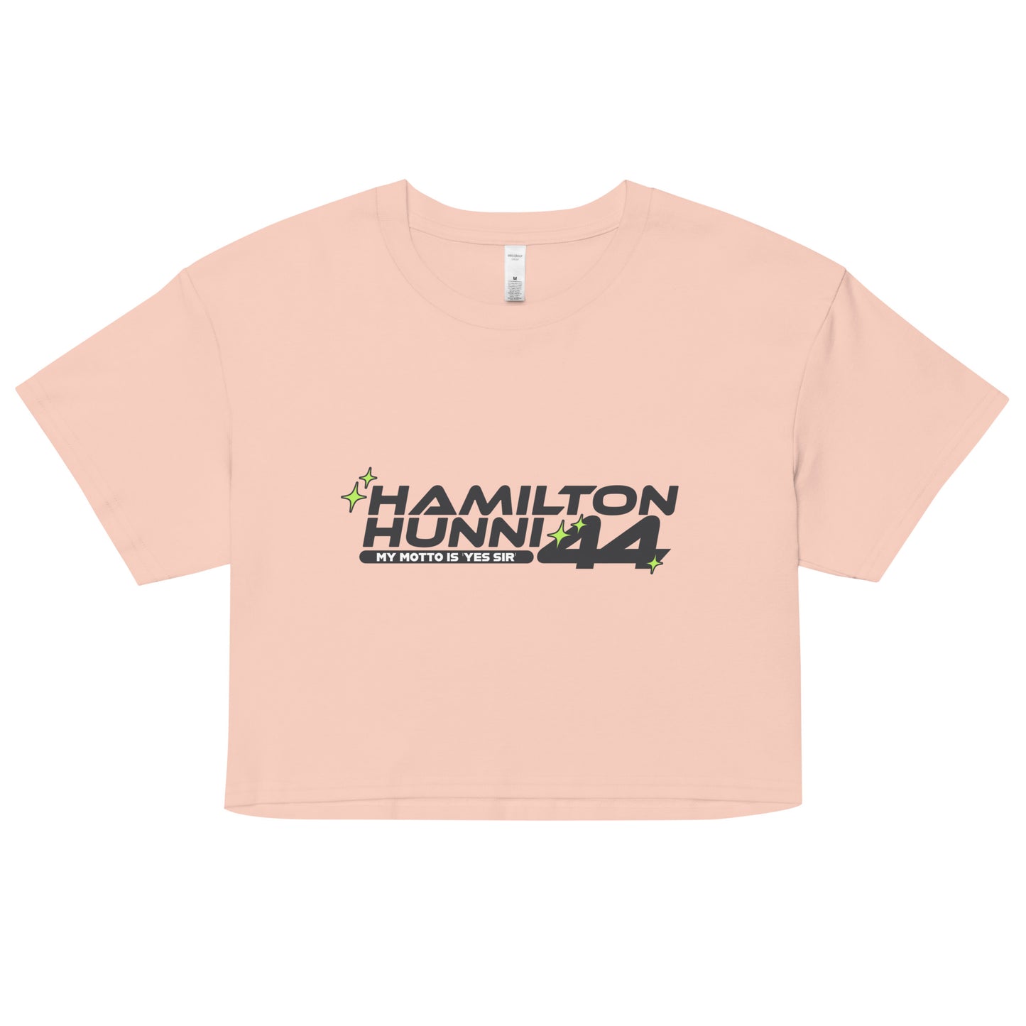 Lewis Hamilton Y2K Baby Tee