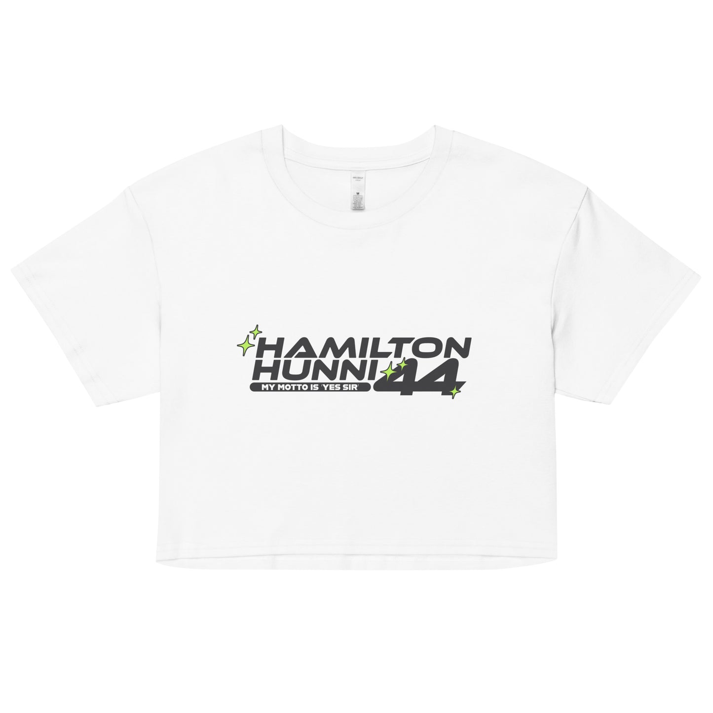 Lewis Hamilton Y2K Baby Tee