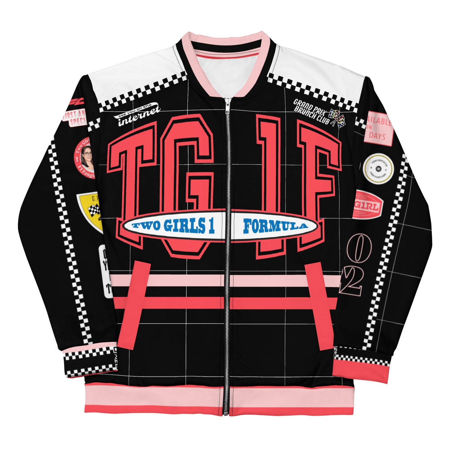 TG1F 1 Year Anniversary Racing Jacket (Dark)