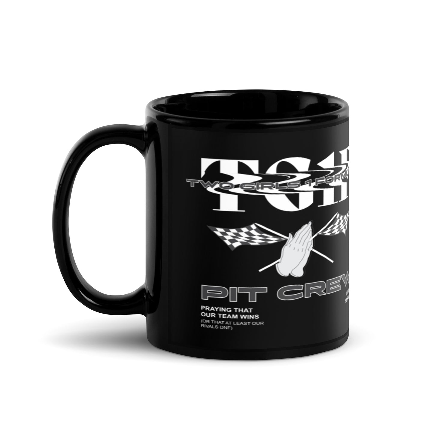 TG1F Pit Crew Mug (Dark Mode)