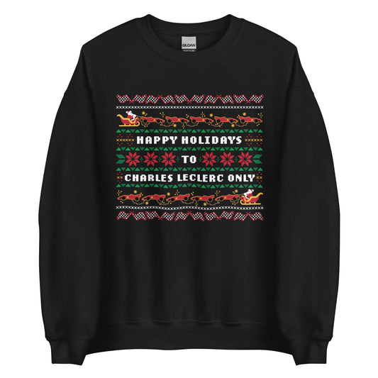 Charles Leclerc Holiday Sweater