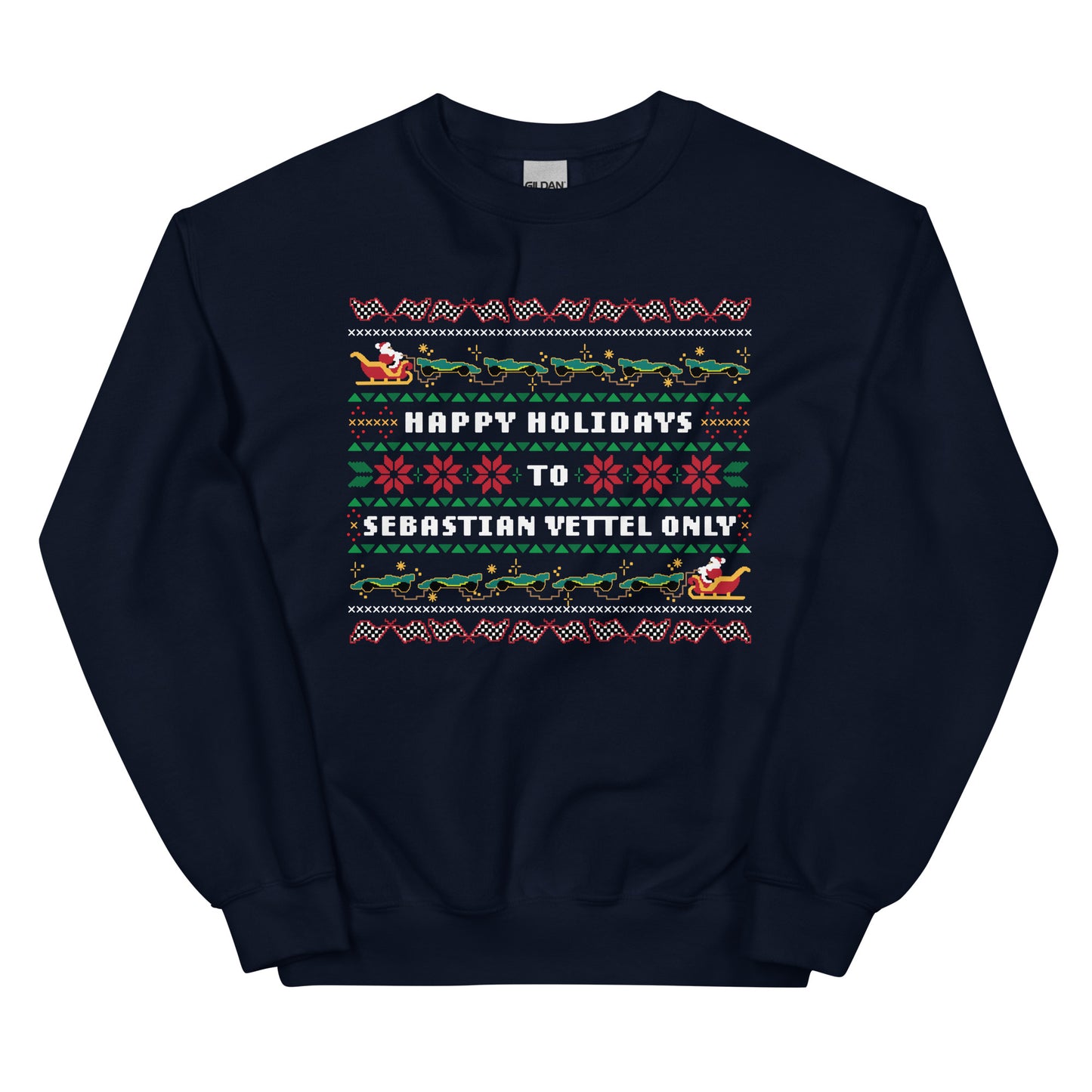 Sebastian Vettel Holiday Sweater